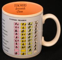 Enesco TEACHERS DO IT WITH CLASS Report Coffee Mug